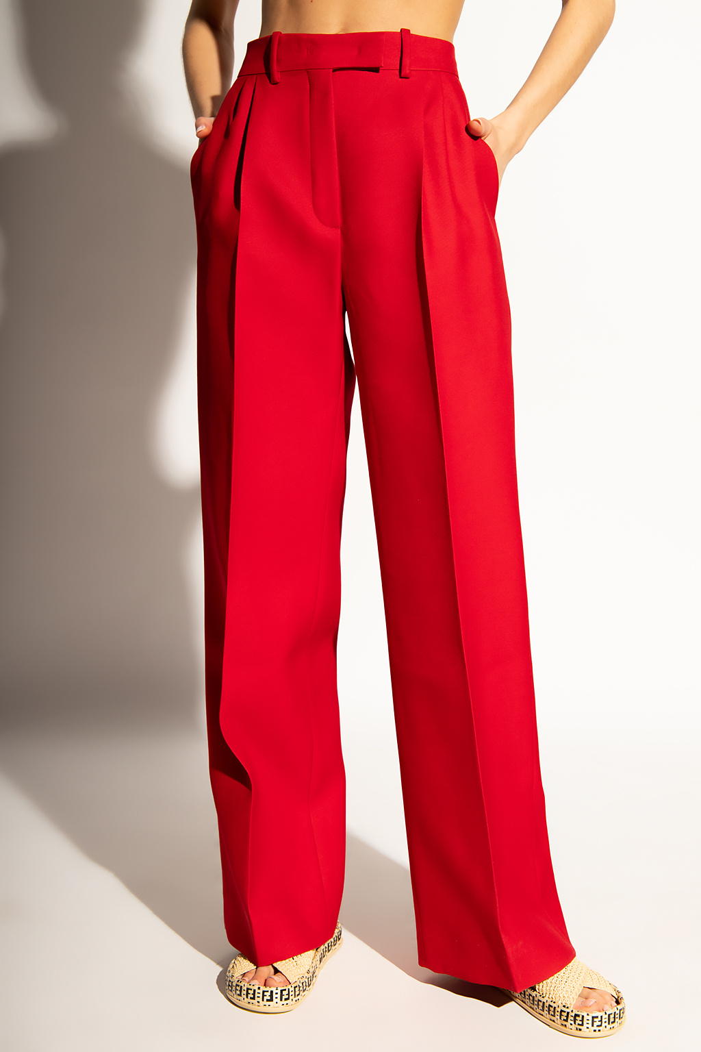 Fendi Pleat-front trousers